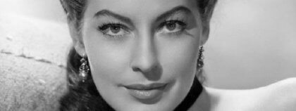 Närbild av Ava Gardner