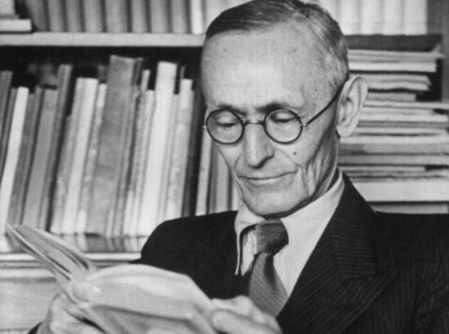 Hermann Hesse med Stäppvargen
