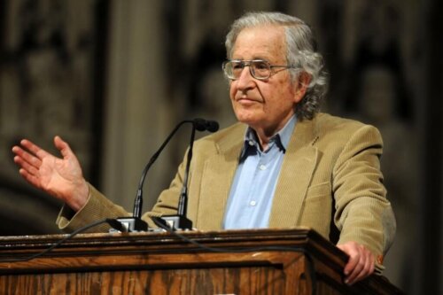 Min familj vet inte vem Noam Chomsky är