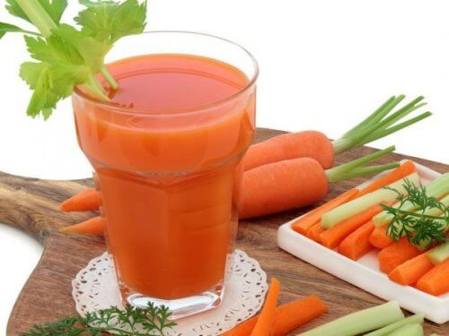 Morotsjuice för depression