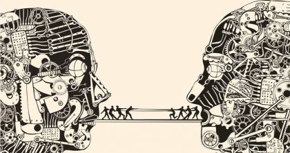 Illustration av kommunikation