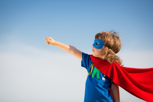 Barn som superhjälte