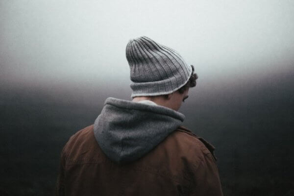 Man med behandlingsresistent depression