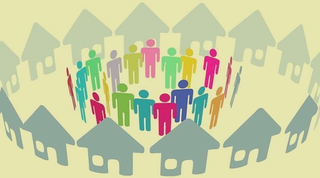 Personer i grannskap