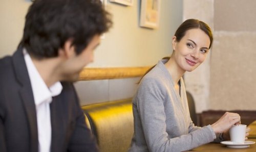 Par på kafé