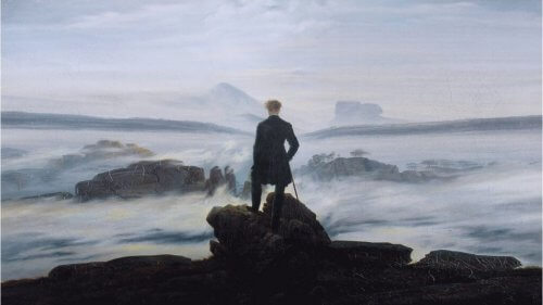 Person vid havet