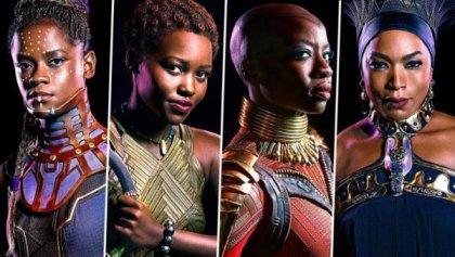 Kvinnor i filmen Black Panther.