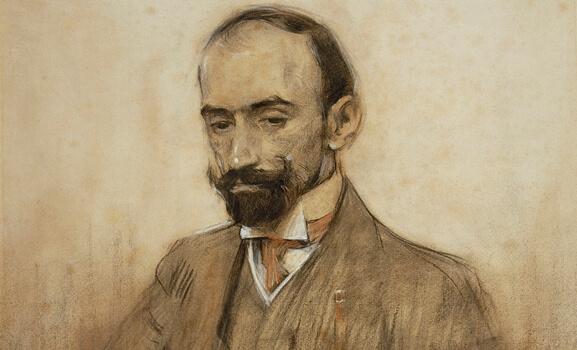 Porträtt av Benavente