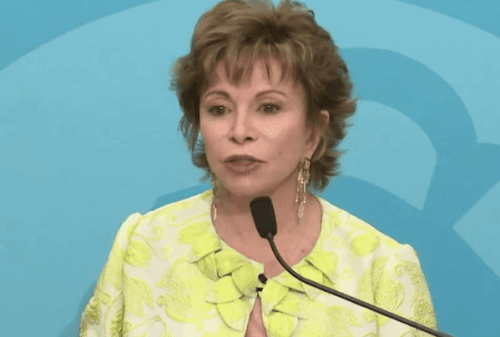Isabel talar
