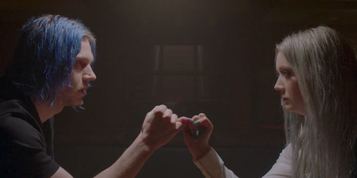 Kai Andersen med kvinna.