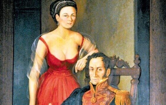 Manuelita och bolivar.
