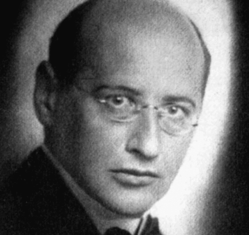 Ett svartvitt foto av Theodor Reik.