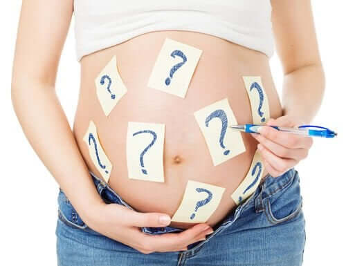 Frågetecken kring graviditet