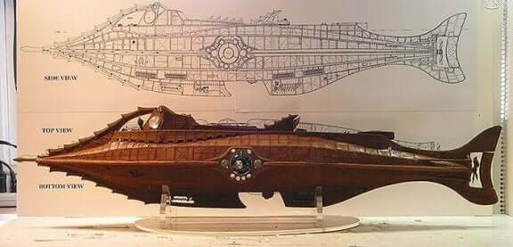 Modell av Nautilus