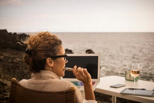 Nomad vid havet
