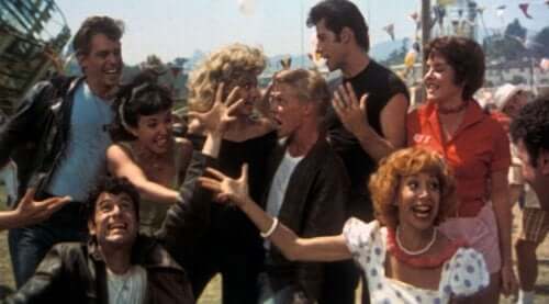 Slutscenen i Grease