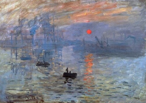 Konstnären Oscar Claude Monet och impressionismen