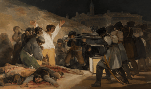 3:e Maj målning av Goya.