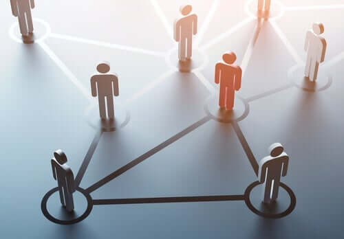 Band mellan människor