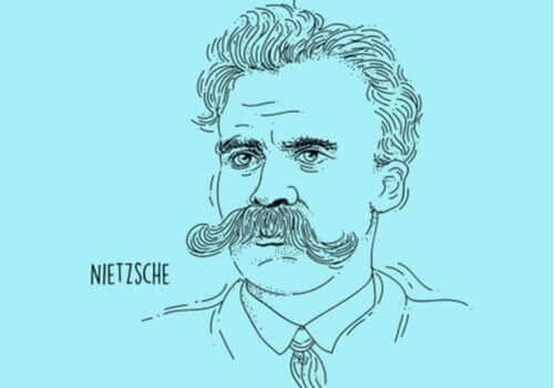 Filosofen Friedrich Nietzsche och viljan till makt