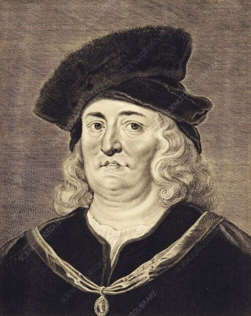 Ritning av Paracelsus.