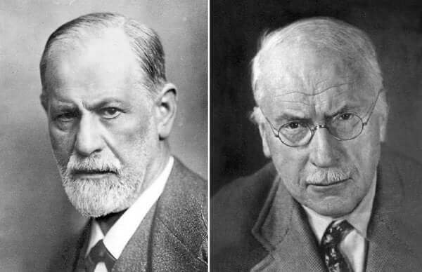 10 skillnader mellan Freud och Jung