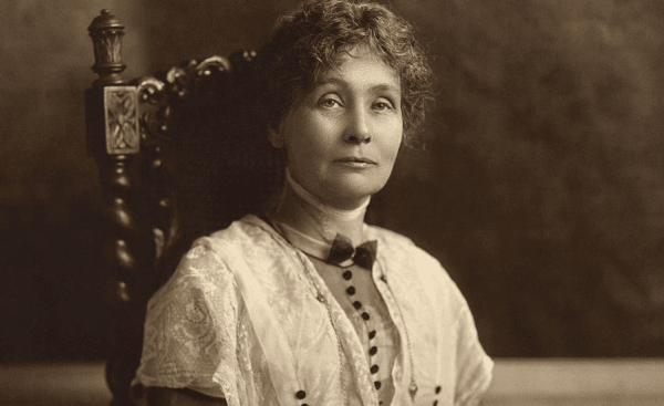 Emmeline Pankhursts kamp för kvinnorörelsen