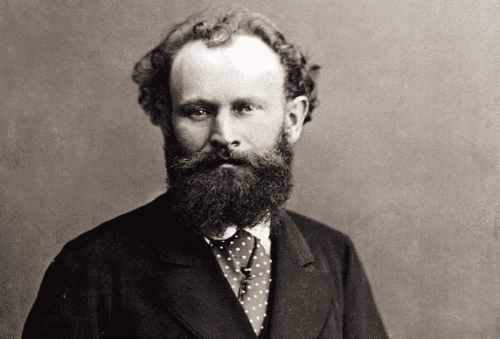 Fotografi av konstnären Édouard Manet