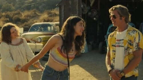 Scen från Once Upon a Time in Hollywood