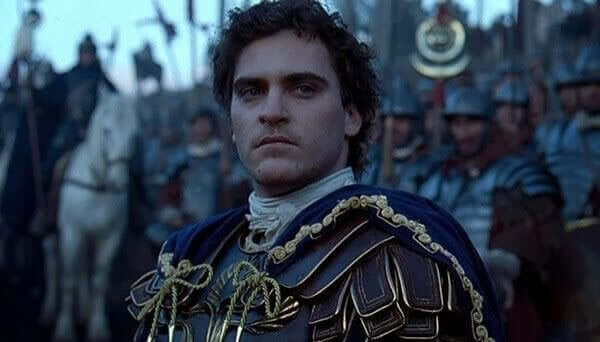 Commodus i Gladiator