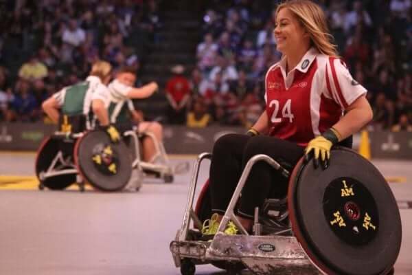 Sportar i rullstol