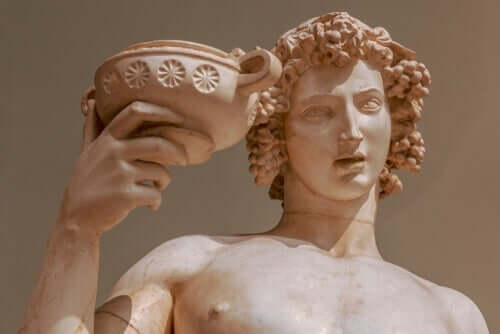 Myten om Dionysos, vinets och nöjets gud