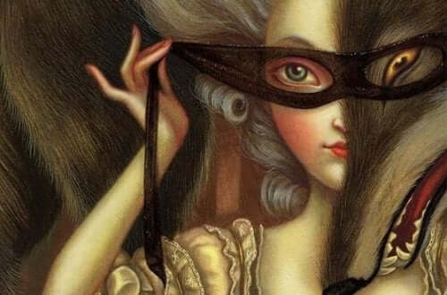 Att sätta på en mask är en typ av simulering, en av tre typer av falskhet.