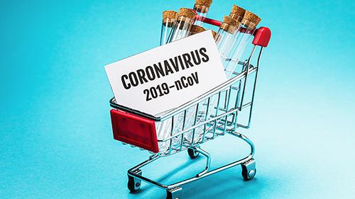 Situationen med coronaviruset har lett till hamstrande av varor