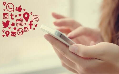 Man kan få internetvänner via olika sociala medier