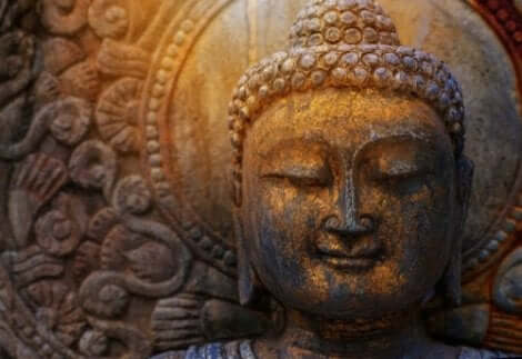 En leende Budda