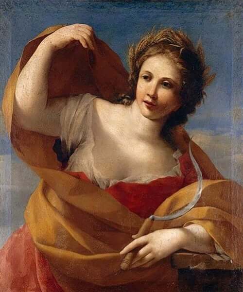 Gudinnan Demeter, den blonda fruktbarhetsgudinnan
