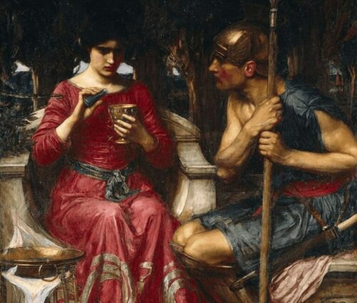 Myten om Medea, en förälskad trollkvinna
