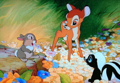 Filmer om djur: Scen från Bambi