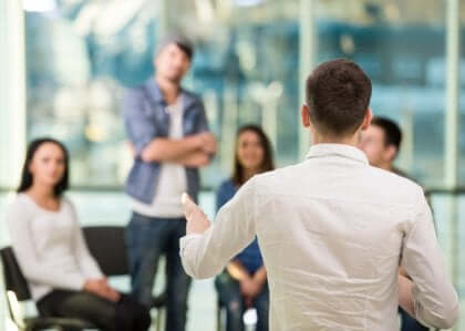 Ledare sätter gruppnorm