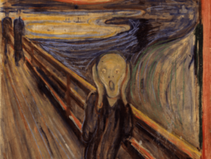 Konstnären Edvard Munch: målningar av kärlek och död