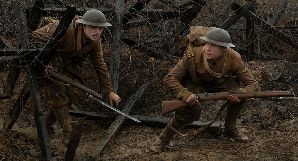 I filmen 1917 är handlingen fokuserad på två unga soldater