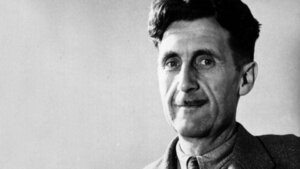 Romanen 1984, en dystopi av George Orwell
