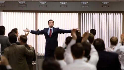 Leonardo Di Caprio i The Wolf of Wall Street
