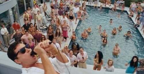 The Wolf of Wall Street poolfest