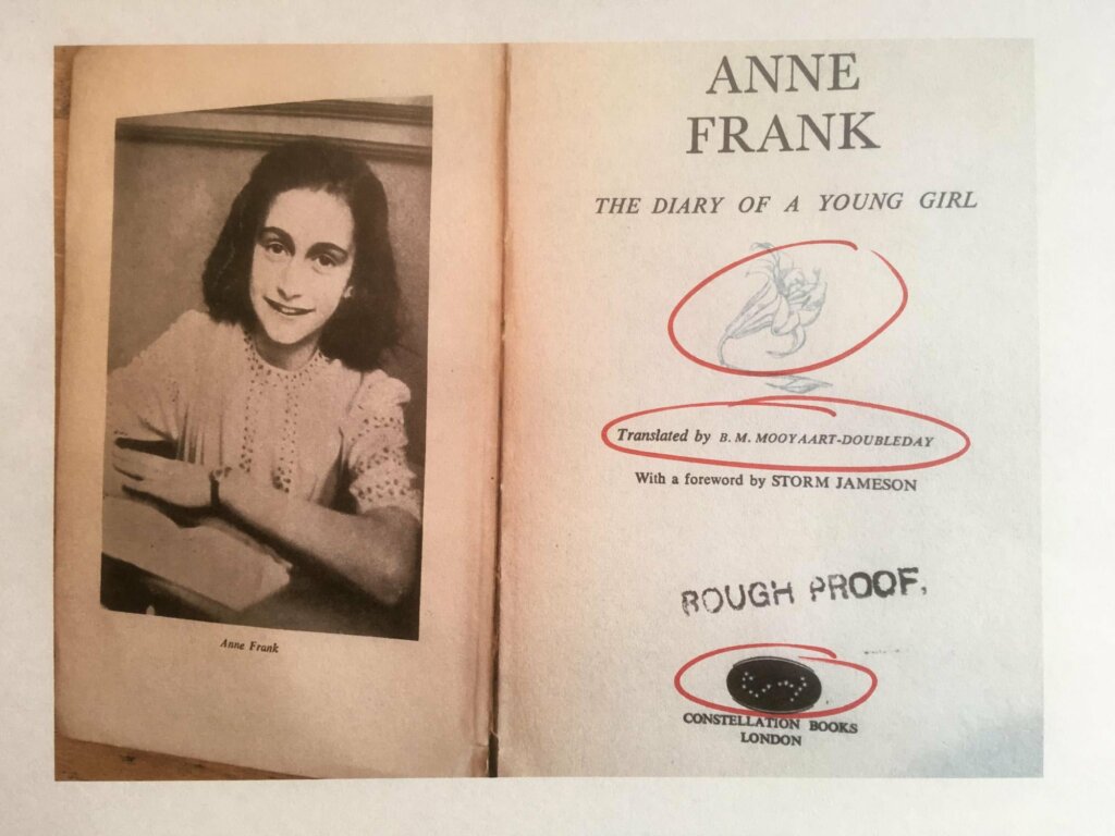Anne Franks dagbok är en av de mest lästa böckerna i världen