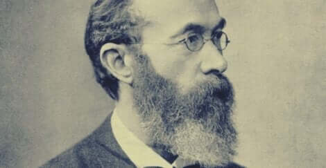 En bild av Wilhelm Wundt i profil
