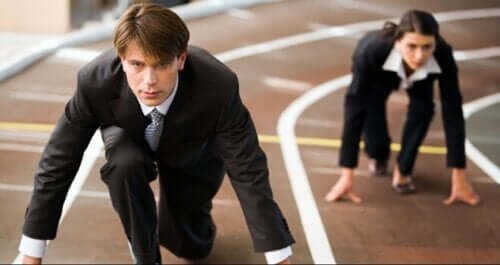 Istället för att tävla mot andra bör man tävla mot sig själv