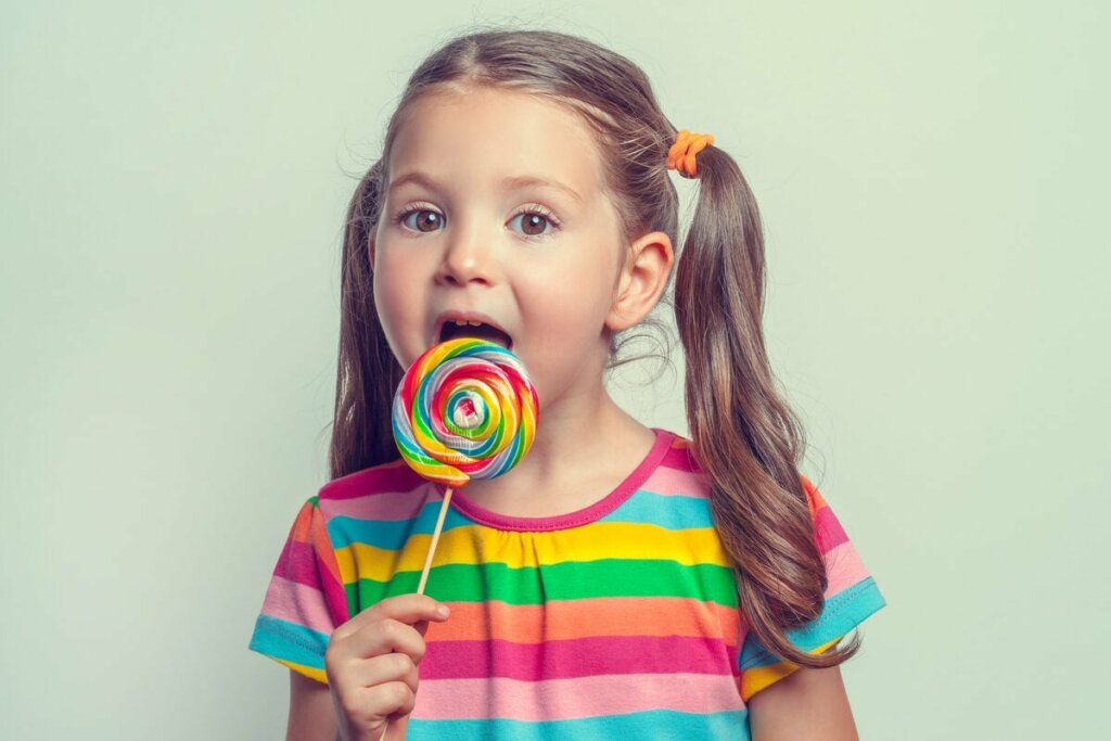 Godis kan användas som positiv förstärkning