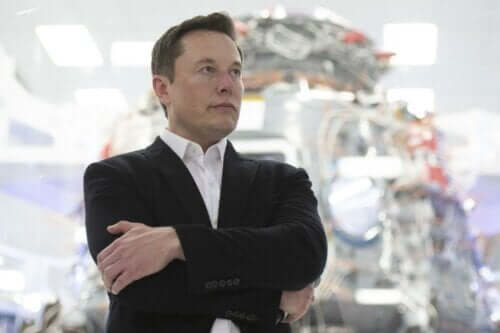 Ett porträtt av Elon Musk